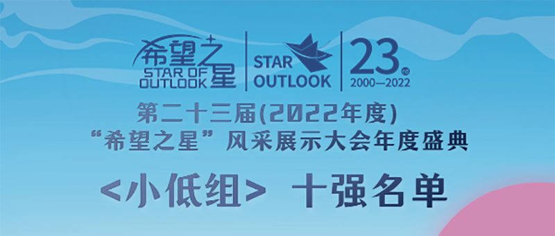 祝賀新華學子榮獲“希望之星”風采展示大會全國十強！